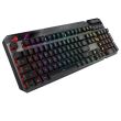 Tastatura mecanica gaming modulara cu sau fara fir ASUS ROG Claymore II PBT switch-uri RX Optical rosii neagra