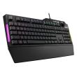 Tastatura gaming ASUS TUF Gaming K1 neagra iluminare RGB