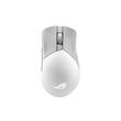 Mouse gaming wireless si bluetooth ASUS ROG Gladius III Wireless AimPoint Moonlight White
