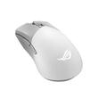 Mouse gaming wireless si bluetooth ASUS ROG Gladius III Wireless AimPoint alb Moonlight White