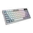 Tastatura mecanica gaming bluetooth Asus ROG Azoth PBT NX Snow alba cu gri iluminare RGB
