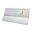 Tastatura gaming mecanica cu sau fara fir ASUS ROG Strix Scope II 96 NX Snow switch Moonlight White