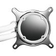 Cooler procesor cu lichid ASUS ROG STRIX LC 240 alb iluminare aRGB
