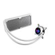 Cooler procesor cu lichid ASUS ROG STRIX LC 240 alb iluminare aRGB