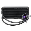 Cooler procesor cu lichid ASUS ROG STRIX LC II 280 iluminare aRGB