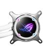Cooler procesor cu lichid ASUS ROG STRIX LC II 240 alb iluminare aRGB