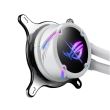 Cooler procesor cu lichid ASUS ROG STRIX LC II 360 alb iluminare aRGB