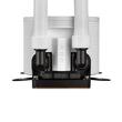 Cooler procesor cu lichid ASUS ROG Ryuo III 360 alb iluminare aRGB cu display