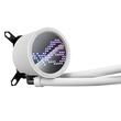 Cooler procesor cu lichid ASUS ROG Ryuo III 360 alb iluminare aRGB cu display