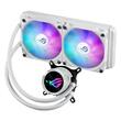 Cooler procesor cu lichid ASUS ROG STRIX LC III 240 iluminare aRGB alb