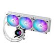 Cooler procesor cu lichid ASUS ROG STRIX LC III 360 iluminare aRGB alb