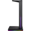 Stand casti ASUS ROG Throne Qi iluminare RGB negru