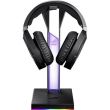 Stand casti ASUS ROG Throne Qi iluminare RGB negru