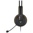 Casti gaming ASUS TUF H7 negre cu galben			