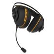 Casti gaming wireless ASUS TUF H7 negre cu galben