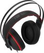 Casti gaming ASUS TUF H7 negre cu rosu