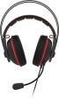 Casti gaming ASUS TUF H7 negre cu rosu