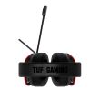 Casti gaming ASUS TUF H3 negre cu rosu