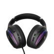 Casti gaming ASUS ROG Strix Fusion 500 II iluminare RGB negre