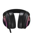 Casti gaming Bluetooth cu fir si wireless ASUS ROG Delta II negre iluminare aRGB
