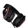 Casti gaming Bluetooth cu fir si wireless ASUS ROG Delta II negre iluminare aRGB