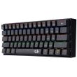 Tastatura gaming mecanica Redragon Lakshmi neagra iluminare Rainbow