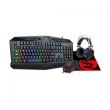 Kit gaming Redragon S112 Gaming Essentials 4 in 1 negru iluminare RGB