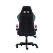 Scaun gaming Inaza Gritstone negru cu rosu