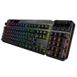 Tastatura mecanica gaming modulara cu sau fara fir ASUS ROG Claymore II ROG RX Red neagra iluminare RGB