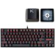 Taste de schimb pentru tastatura mecanica Redragon negre