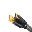 Cablu pentru tastatura Redragon Coiled Aviator USB-C negru