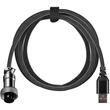 Cablu pentru tastatura Redragon Coiled Aviator USB-C negru