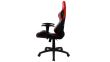 Scaun gaming Aerocool AC100 Air negru cu rosu