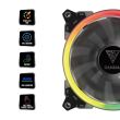Ventilator Gamdias Aeolus M1 1401 140mm iluminare RGB