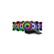Set 5 ventilatoare Gamdias Aeolus M2 1205R 120mm iluminare RGB