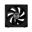 Set 3 ventilatoare Gamdias Aeolus P2 1203U 120mm negre iluminare aRGB