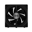 Set 3 ventilatoare Gamdias Aeolus P2 1203U 120mm negre iluminare aRGB