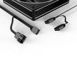 Set 3 ventilatoare ID-Cooling AF-127 120mm negre iluminare aRGB