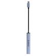 HUB USB Orico AHC1 4 port-uri USB gri 15 cm