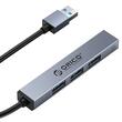 HUB USB Orico AHU1-1 4 port-uri USB gri 15 cm