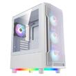 Carcasa Gamdias Athena M6 Lite alba iluminare aRGB