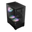Carcasa Gamdias Aura GC9M Elite aRGB neagra