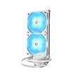 Cooler procesor cu lichid ID-Cooling Auraflow X 240 EVO Snow iluminare RGB