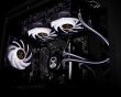 Cooler procesor cu lichid ID-Cooling Auraflow X 240 TUF Gaming Alliance iluminare RGB