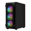 Carcasa Gamdias Aura GC1 Elite aRGB neagra