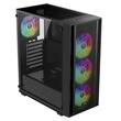 Carcasa Gamdias Aura GC2 Elite aRGB neagra