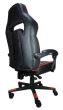 Scaun gaming Inaza Avenger negru cu rosu