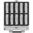 Geanta transport Orico BSC35-10 10 locasuri 2.5 sau 3.5 inch anti-static aluminiu