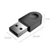 Adaptor bluetooth Orico BTA-608 V5.0 negru