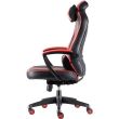 Scaun gaming Redragon Metis negru cu rosu